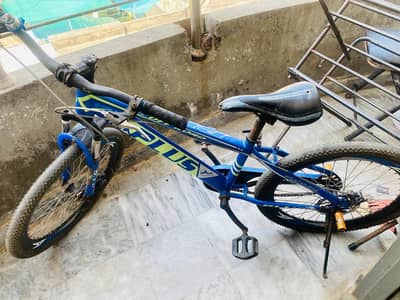 bicycle for sale disk brake and shock absorber wali read below