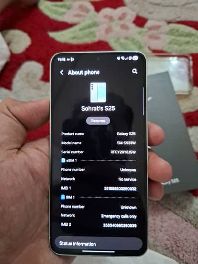 Samsung Mobile S25