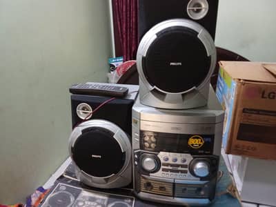 Philips Video CD+ MP3 player back