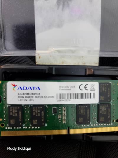 a data ram 16gb ddr4  2666