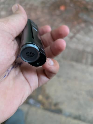 “Uwell Crown D Electronic Device” “Rechargeable Device Complete Box”