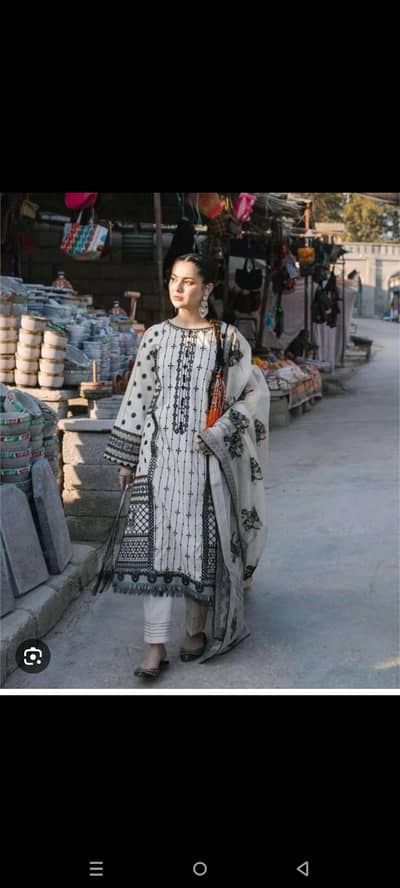 Preloved Three piece Lawn dresses for sale
