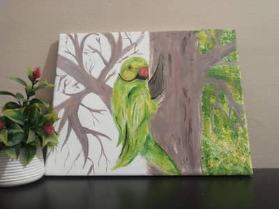 the hand made painting