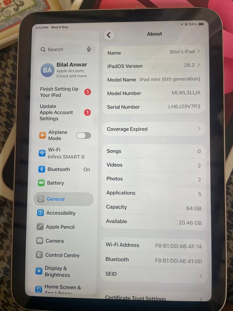 ipad mini 6 2