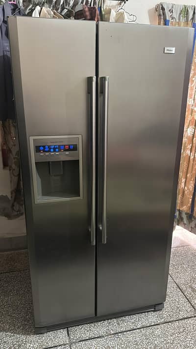 Haier HRF-663ITA2 Side by Side Refrigerator 24Cft For Sale Urgent need