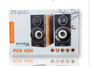 Prime FT-2031 USB Powered Speakers — Shandar Bass aur Clear Sound qual