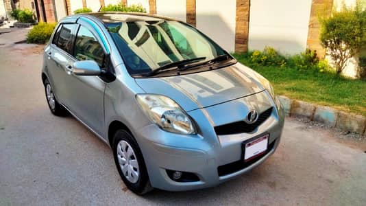 TOYOTA VITZ Automatic Model 2010 Registered 2014 Grey color.