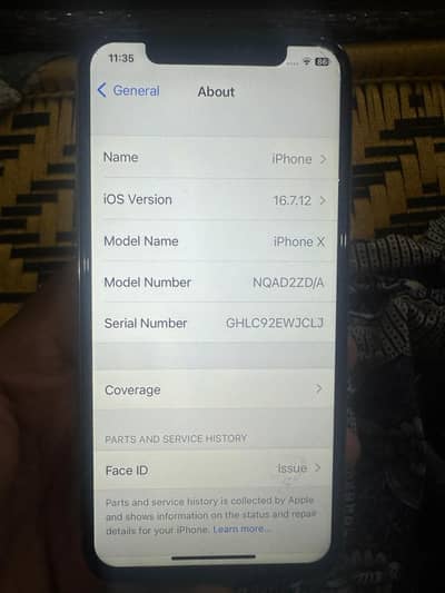 Apple iPhone X