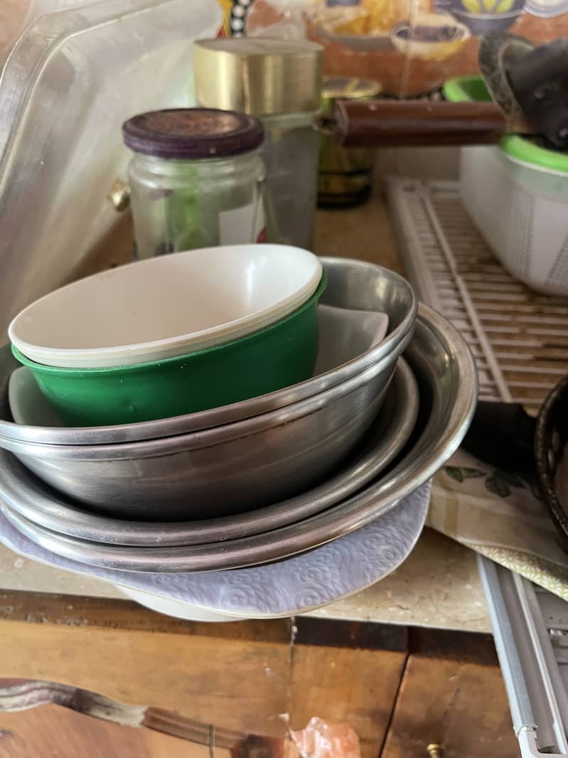 Complete Crockery set, complete kitchen needs 17