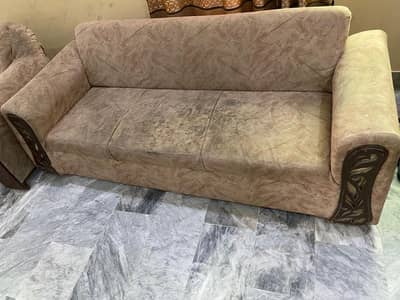 Used Sofa Set 10 Seater (2 x 5 Seater) For Sale