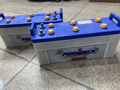 2 batteries