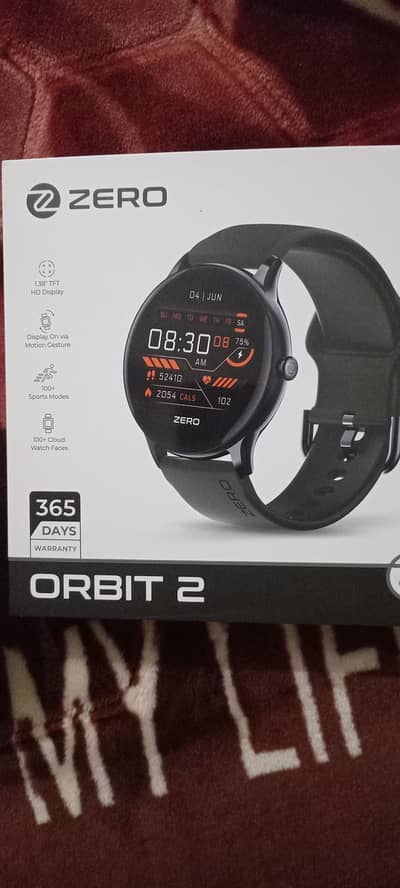 Zero Lifestyle Smart Watch – Brand New Box Pack
