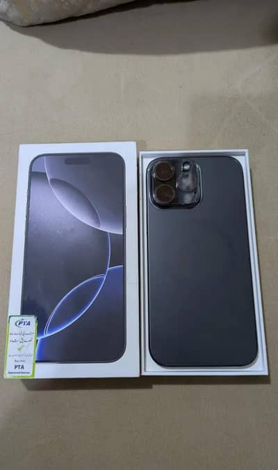 iPhone 16 Pro Max 256GB PTA Approved