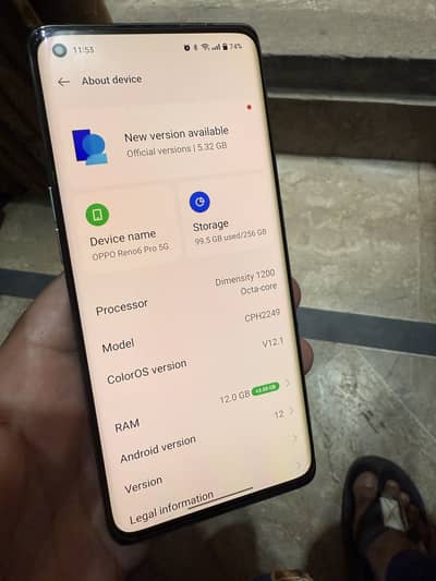 Oppo Reno 6 Pro (5g)