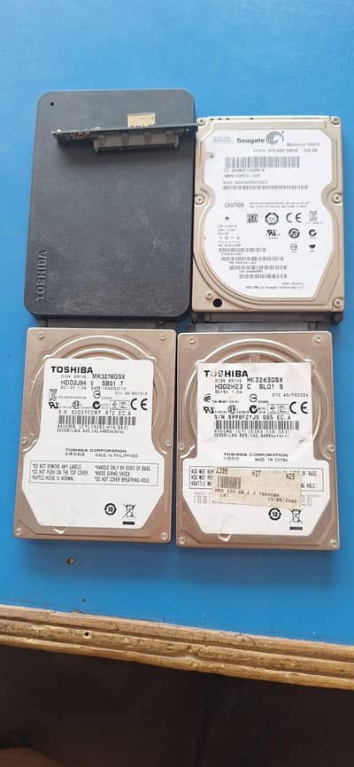 3 hard drive with with 1 case for sale
