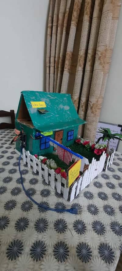 “Rain Detector Working Model for Science Exhibition”