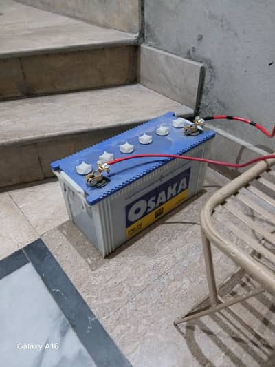 osaka battery only 3 month used 115 ampere 19 plates