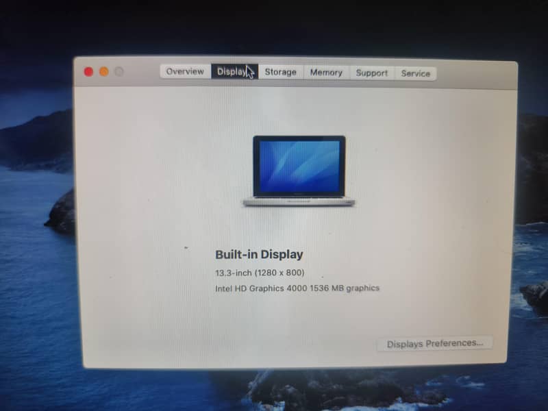 Mac book pro 2012 5