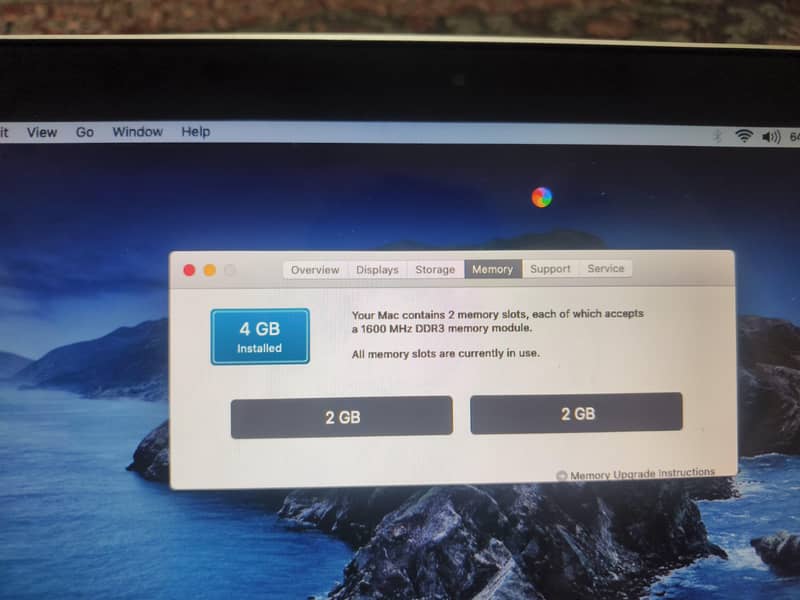 Mac book pro 2012 7