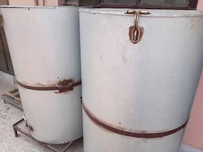 12 mann Rice/Wheat Storage Drum Container