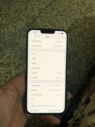 Iphone 13 pro max (256) gb