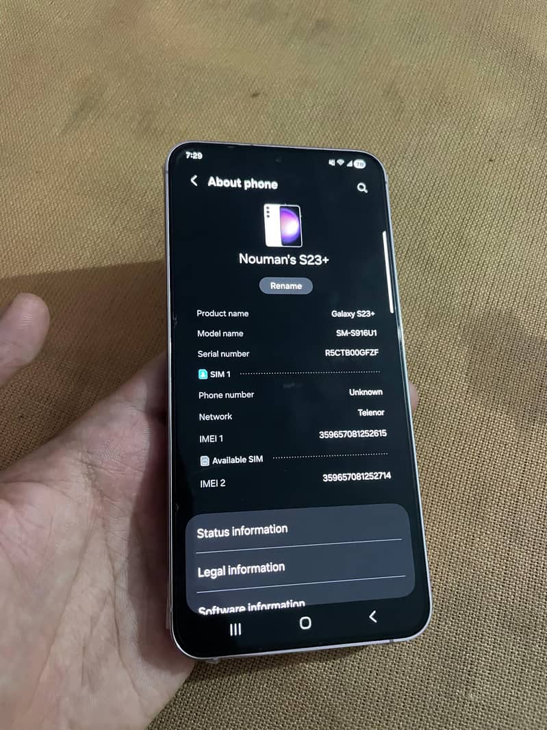 samsung S23plus 5