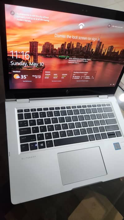 HP elitebook 1030 G2 X360 touch display i5-7th Gen