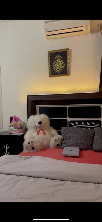 Slightly Used Wooden Bed