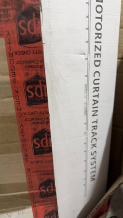 Motorized Curtain Track System Box Pack