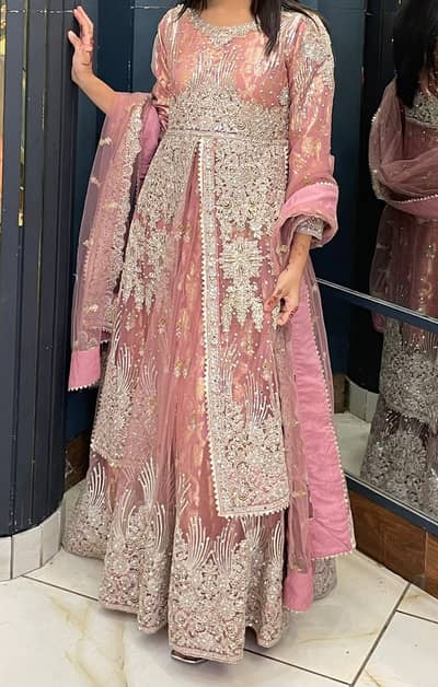 Pink haseen brand maxi