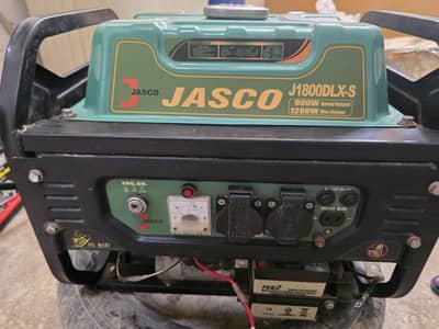 JASCO J1800DLX-S Generator (0.9 kVA / 1.2 kVA Peak) – Petrol + Gas Kit