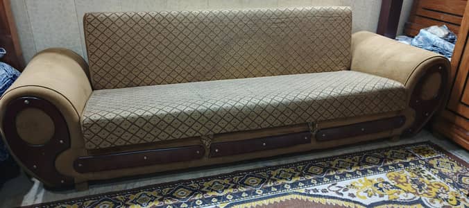 I want sale Sofa Comebed heavy Weight and Neat condition