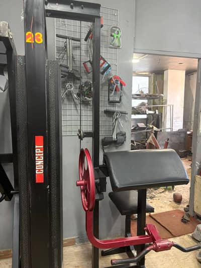 Imported Biceps Preacher Machine 12 guage imported weight