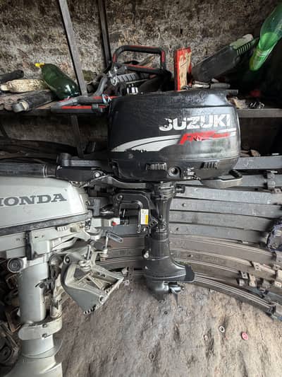 Suzuki and Honda japanese boat engines