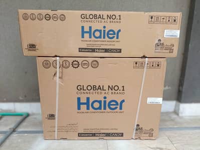 Haier DC inverter 1.5 new box pack T3 Pro white colou /0321/8888/564