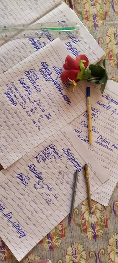 AIOU Solved Assignments | Handwritten + Typed | On Time Delivery