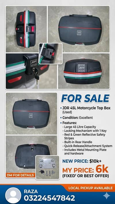 JDR 45L Top Box