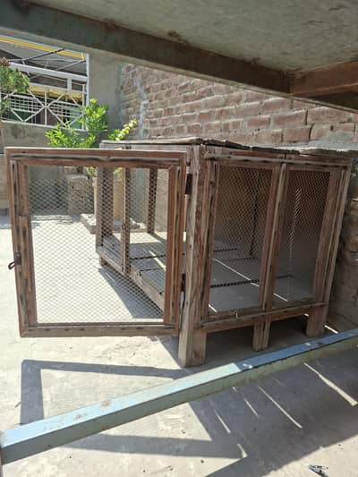 wooden cage for animals