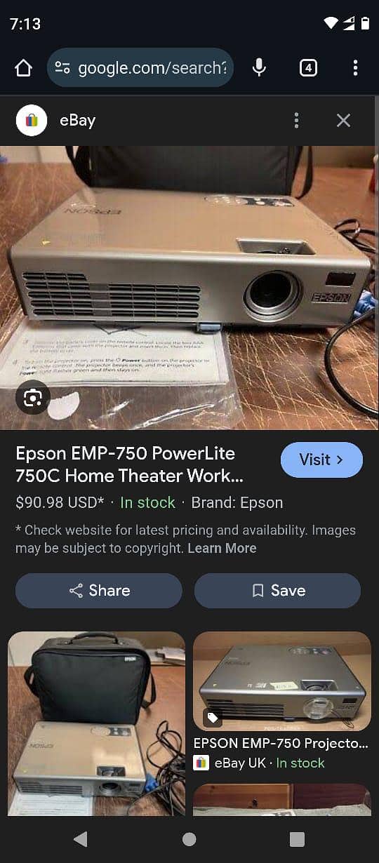 epson projetor 0