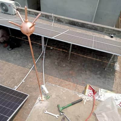 solar system installation