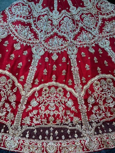 Beautiful bridal lehenga used once for sale.