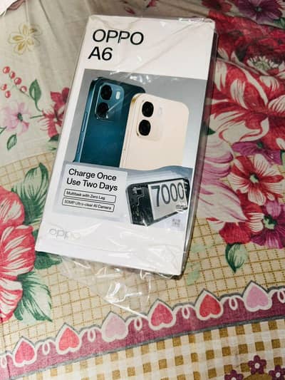 oppo A6 new condition 10/10