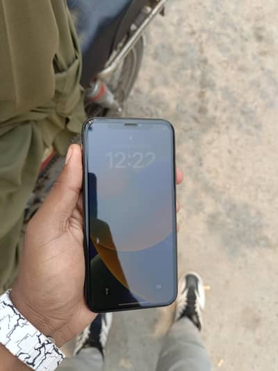 I pone x 256 memory all ok face id ha or battery health 80%