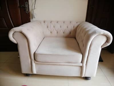 Sofa Set 3x1 & 1 seater 2