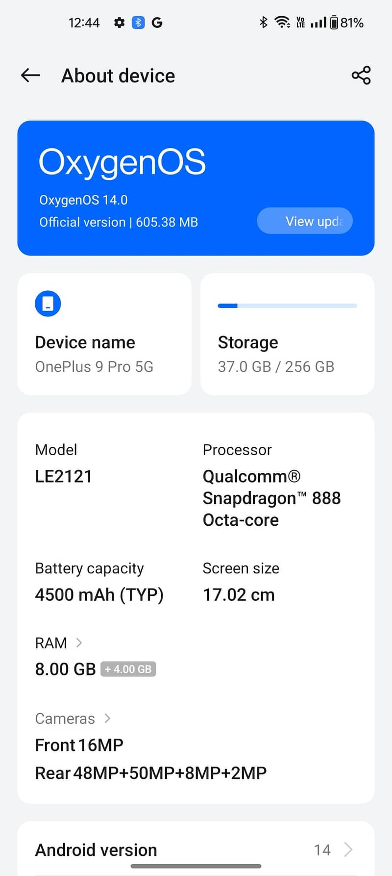one plus 9pro 4