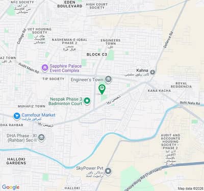 Prime 2 Kanal Plot Facing Lush Green Park IEP Engineers Town Lahore