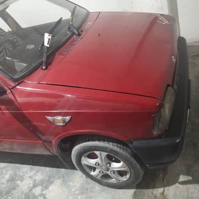Mehran 1996 red color urgent for sale