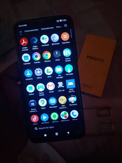 Xiaomi POCO M3 4+2/128 with box.