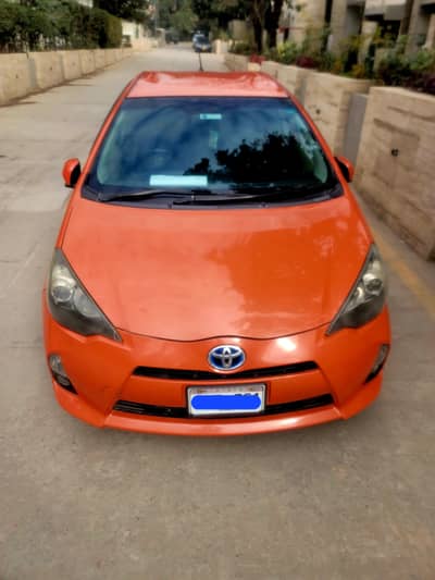 Toyota Aqua 2013 reg 2017 outclass push start