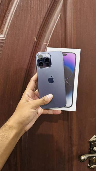 iPhone 14 Pro Max 512gb factory unlock 2 months physical sim time